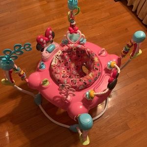 Disney Baby Minnie Mouse peekaboo activity jumper